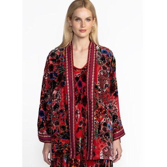 Johnny Was Other - NEW Johnny Was MERHAWI‎ KIMONO Bobcat Reversible Small
